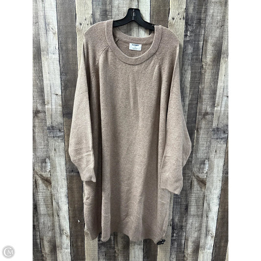 Sweater By Old Navy In Tan, Size: 3x