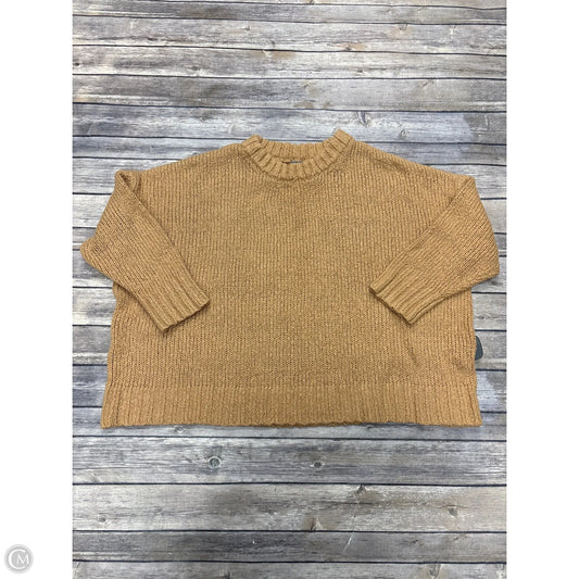 Sweater By Aerie In Tan, Size: L