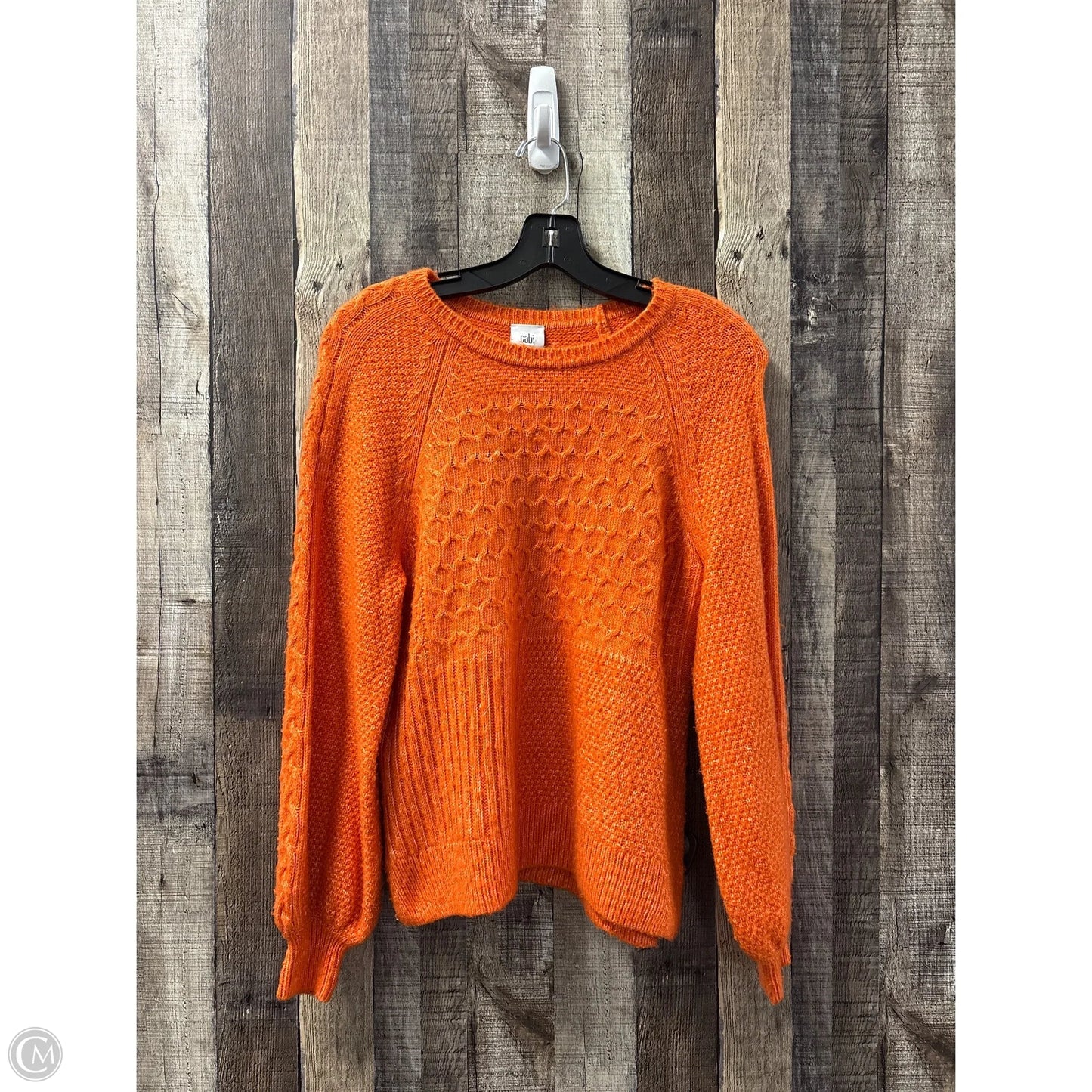Sweater By Cabi In Orange, Size: Xs