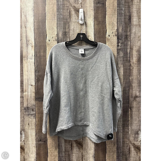 Top Long Sleeve By Cabi In Silver, Size: S