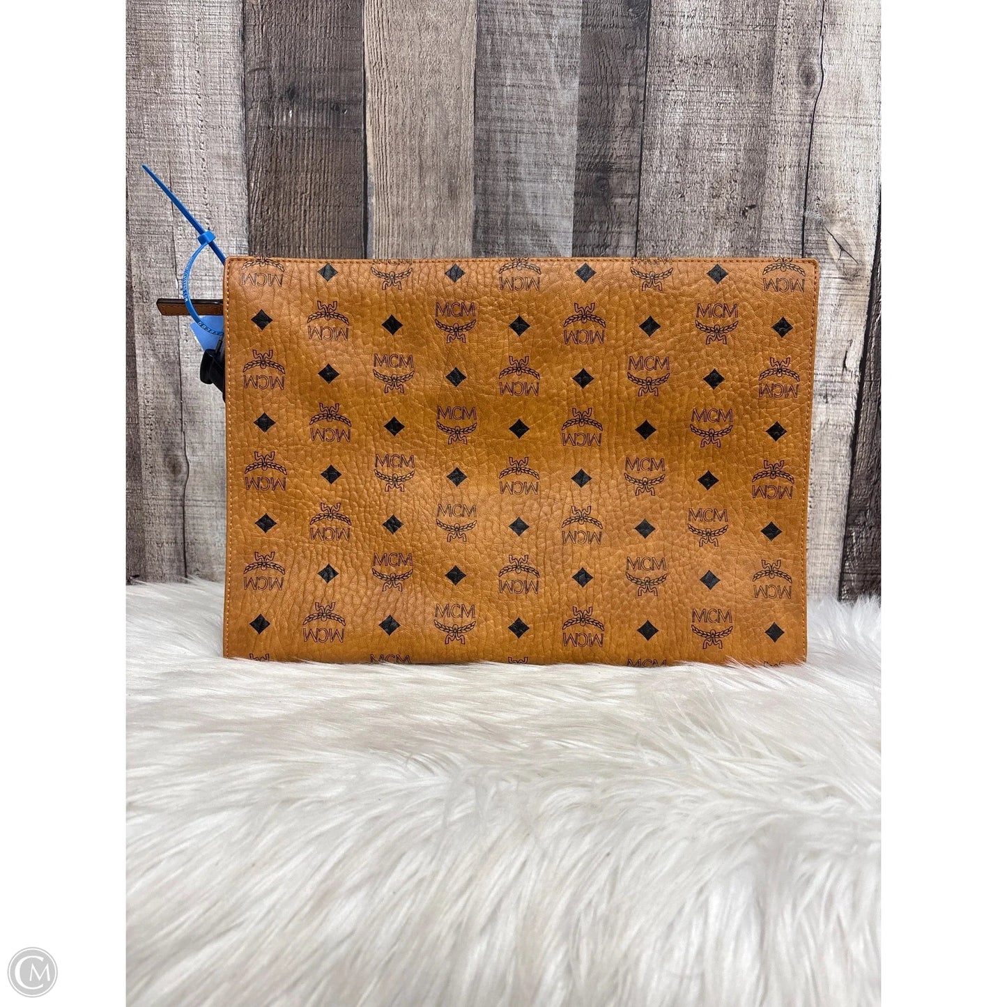 Clutch Luxury Designer By Mcm, Size: Large