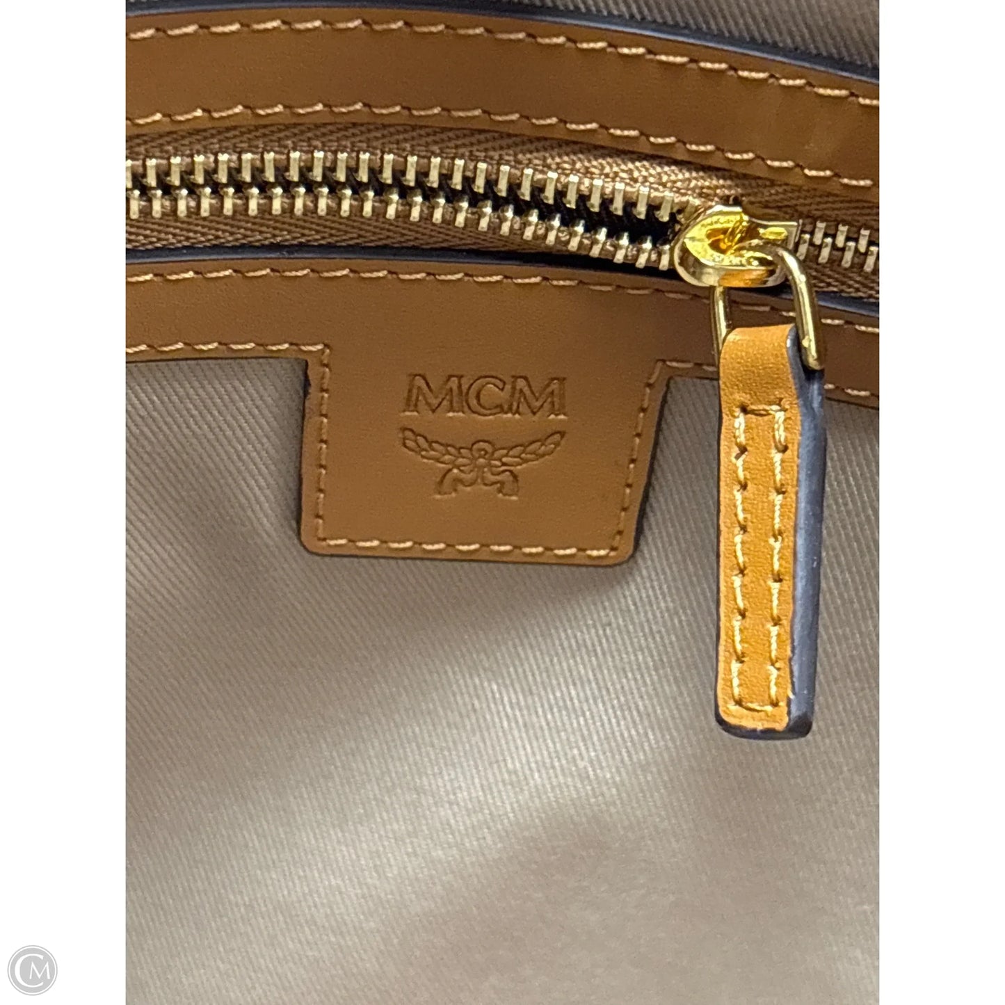 Clutch Luxury Designer By Mcm, Size: Large