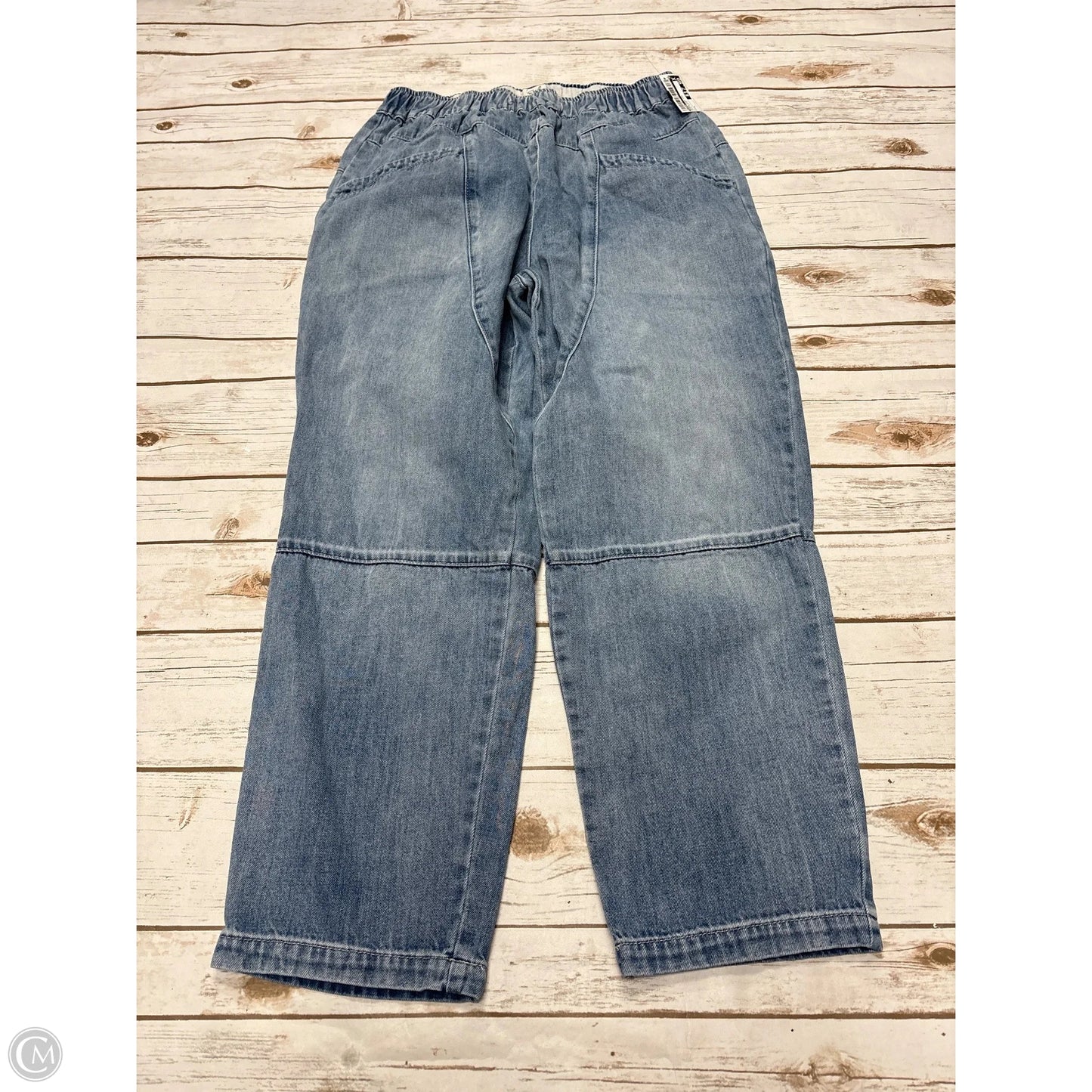 Jeans Wide Leg By Easel In Blue Denim, Size: L