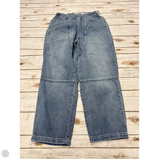 Jeans Wide Leg By Easel In Blue Denim, Size: L