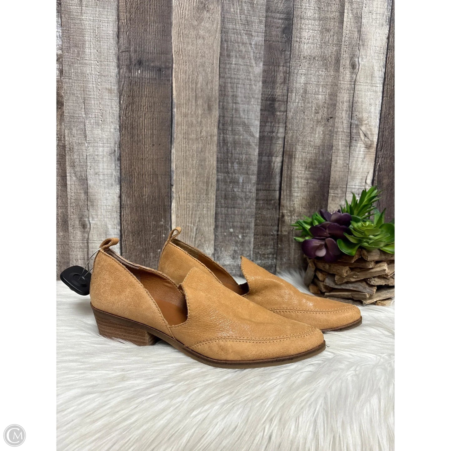 Shoes Heels Block By Lucky Brand In Tan, Size: 8.5