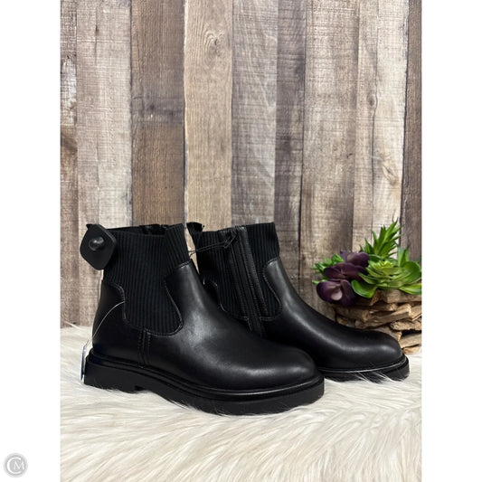 Boots Ankle Flats By No Boundaries In Black, Size: 7