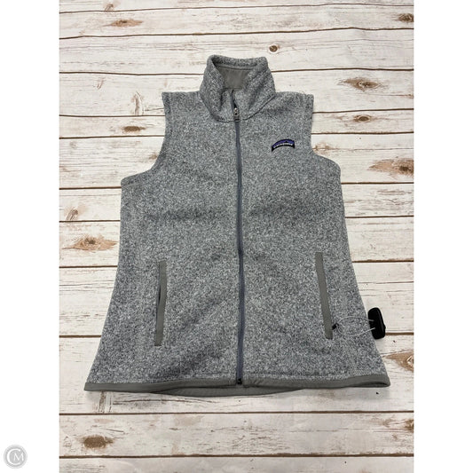 Vest Fleece By Patagonia In Grey, Size: S