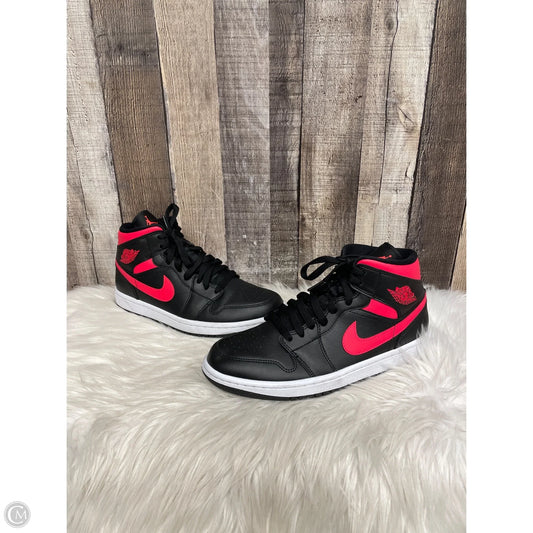 Shoes Athletic By Nike In Black & Red, Size: 9.5