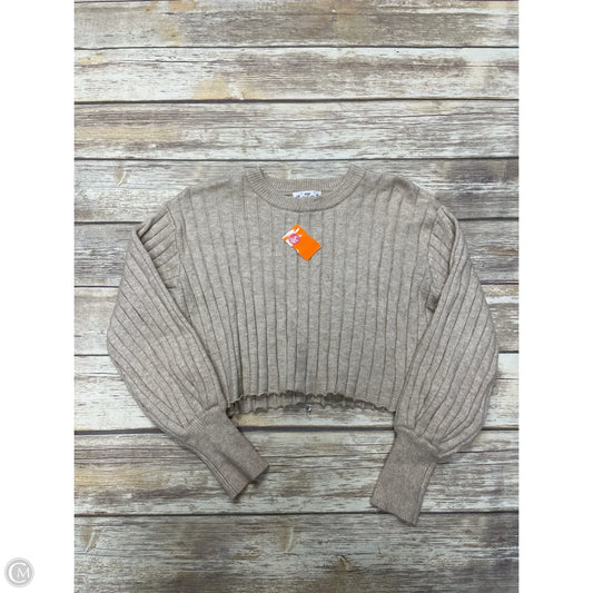 Sweater By Poof In Beige, Size: M