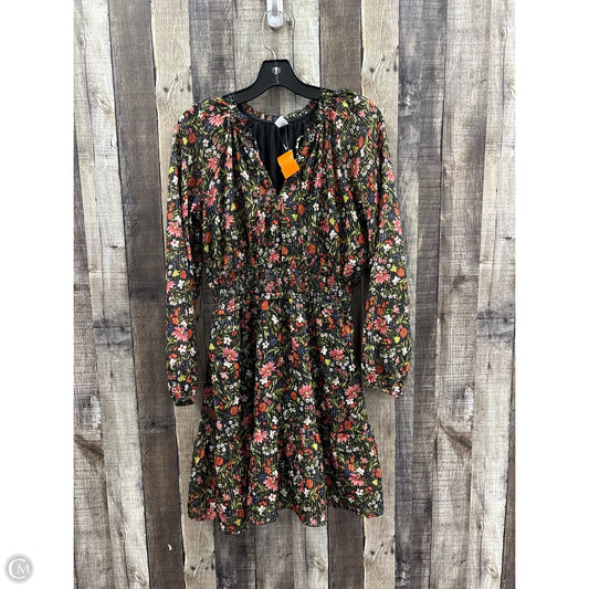 Dress Casual Midi By Old Navy In Multi-colored, Size: Xs