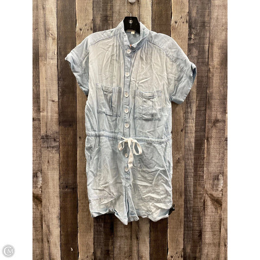 Romper By Cloth & Stone In Blue Denim, Size: S