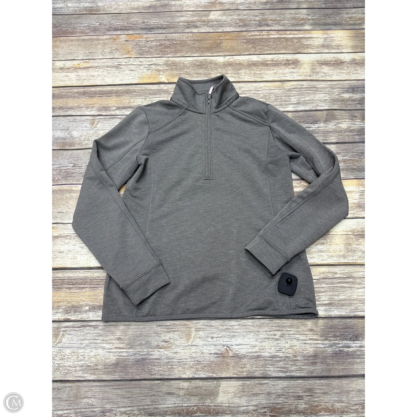 Athletic Top Long Sleeve Collar By Vineyard Vines In Grey, Size: Xs