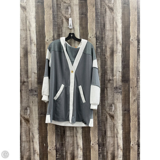 Cardigan By Cmf In Grey & White, Size: M