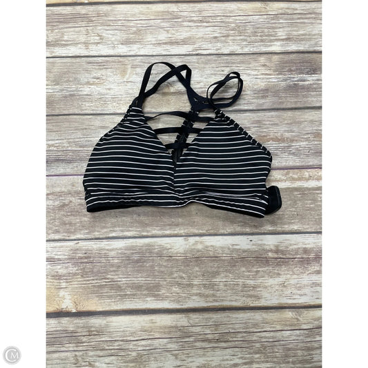 Athletic Bra By Victorias Secret In Black & White, Size: S