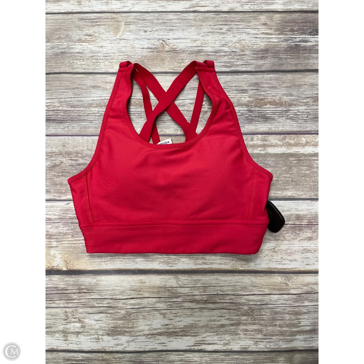 Athletic Bra By Dsg Outerwear In Red, Size: S