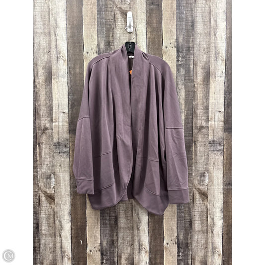 Cardigan By Maurices In Purple, Size: 4x
