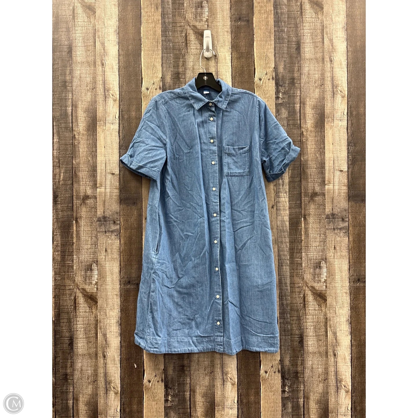 Dress Casual Short By Old Navy In Blue, Size: S