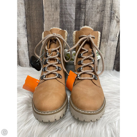 Boots Ankle Heels By Dolce Vita In Tan, Size: 8.5