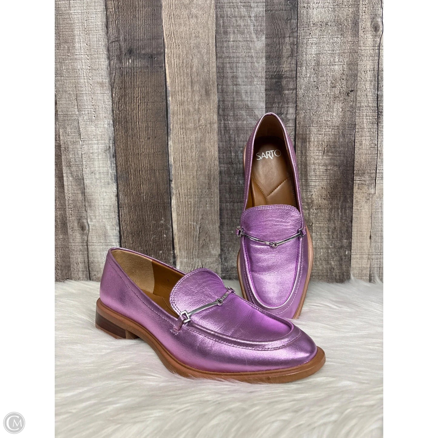 Shoes Heels Block By Franco Sarto In Purple, Size: 8.5
