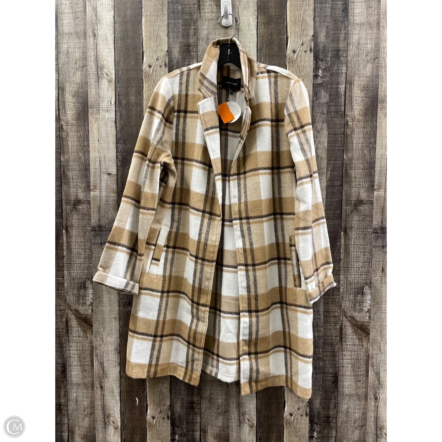 Jacket Other By Love Tree In Plaid Pattern, Size: L