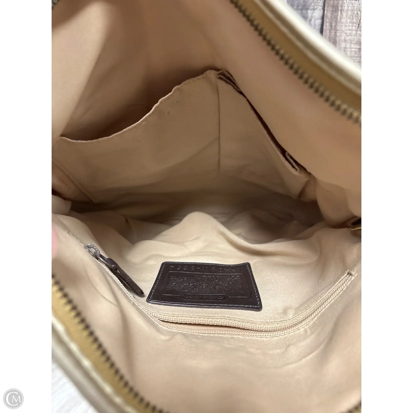 Handbag Designer By Coach, Size: Medium