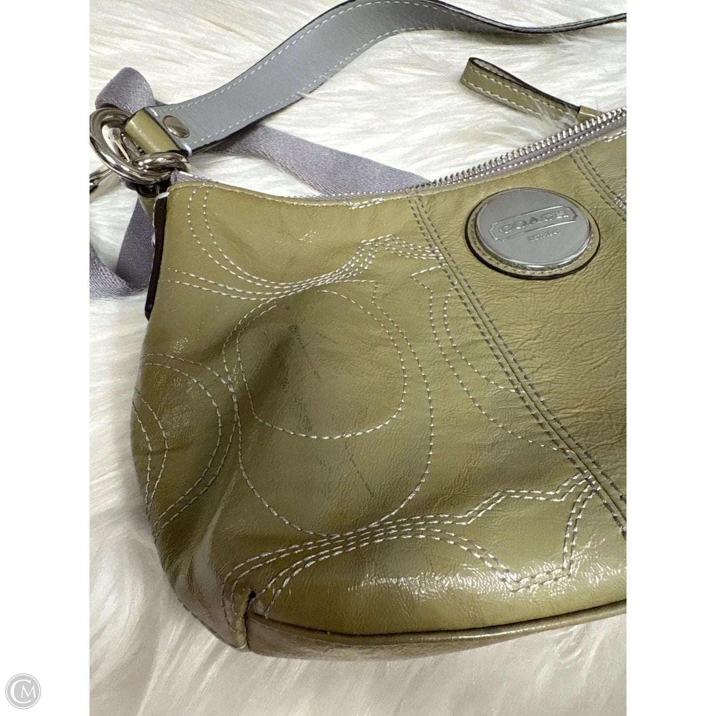 Crossbody Designer By Coach, Size: Medium