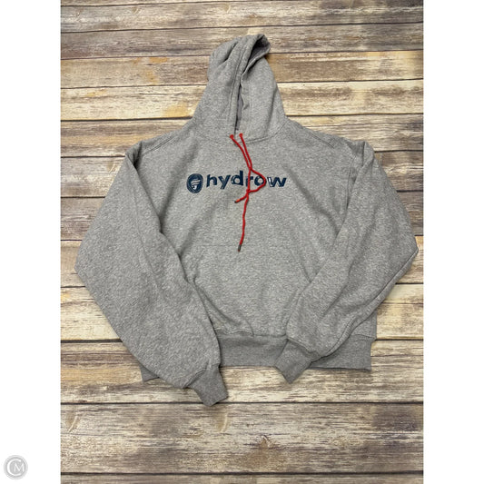 Athletic Sweatshirt Hoodie By Fabletics In Grey, Size: Xl