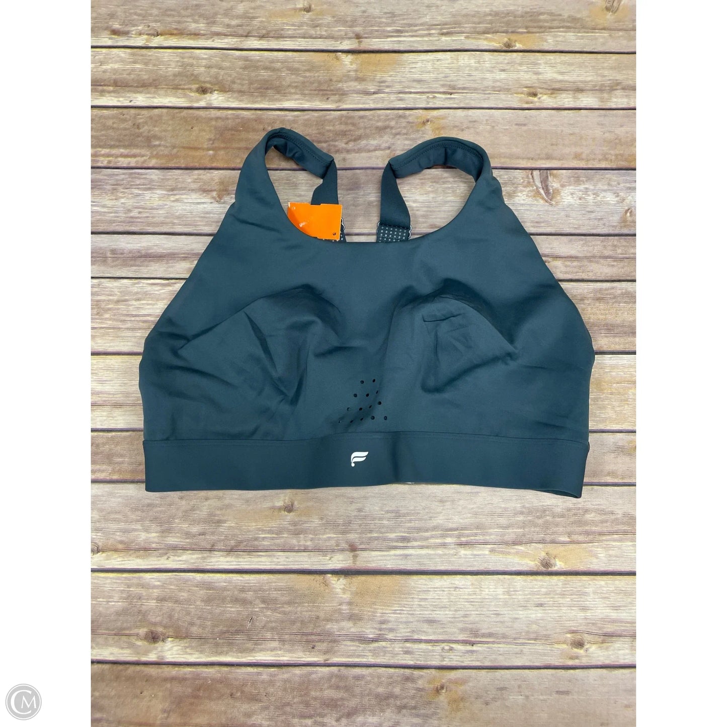 Athletic Bra By Fabletics In Green, Size: Xxl