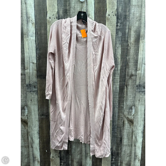 Cardigan By Inc In Mauve, Size: Xl
