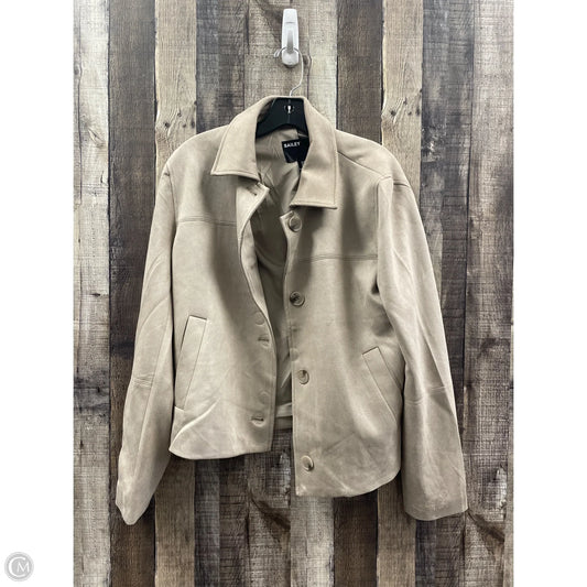 Jacket Other By Bailey 44 In Tan, Size: M