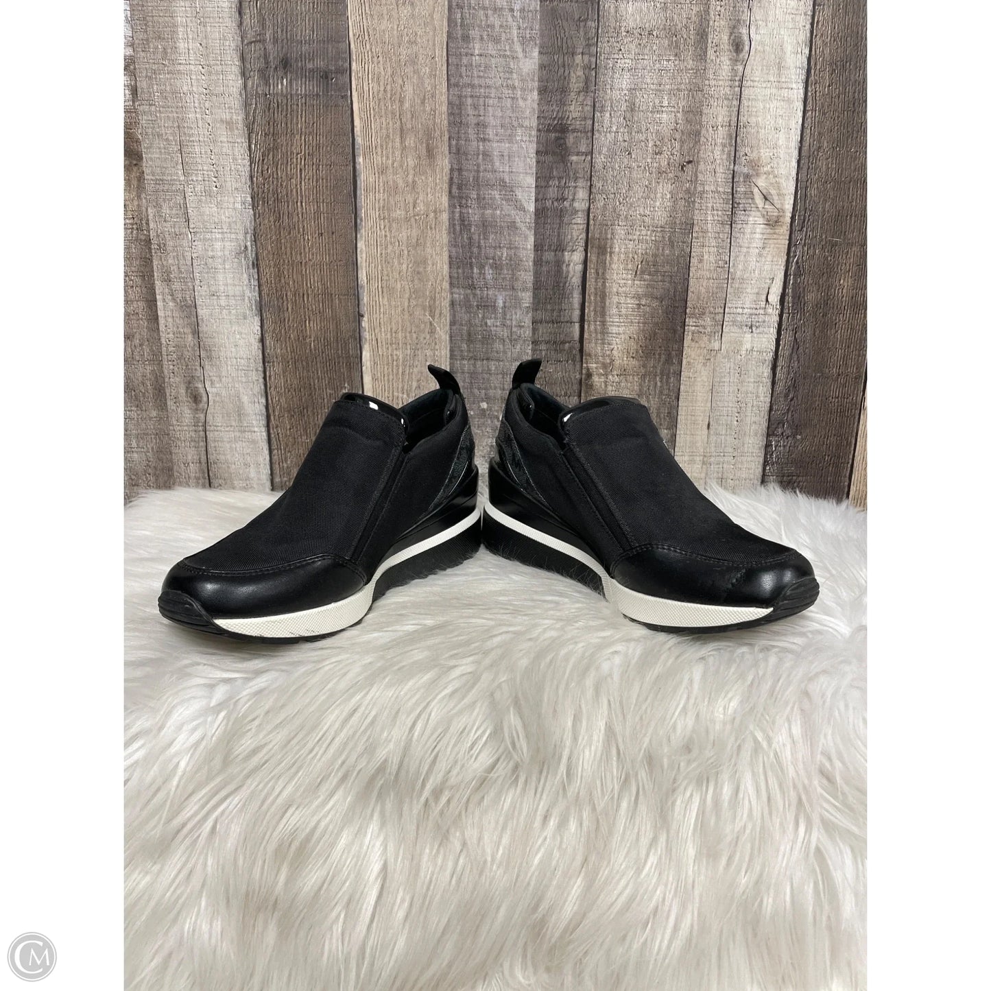 Shoes Heels Wedge By Michael By Michael Kors In Black, Size: 8