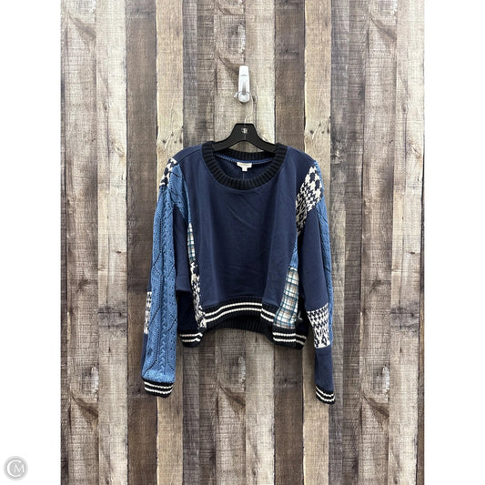 Sweatshirt Crewneck By Pilcro In Multi-colored, Size: M