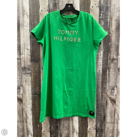 Dress Casual Short By Tommy Hilfiger In Green, Size: Xl