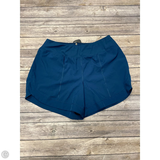 Athletic Shorts By Tek Gear In Blue, Size: L