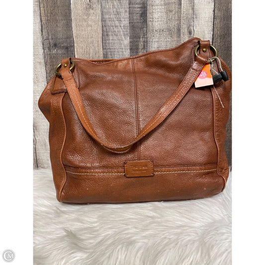 Handbag Leather By The Sak, Size: Large