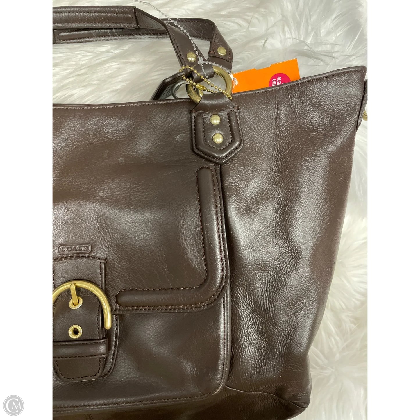 Handbag Designer By Coach, Size: Large