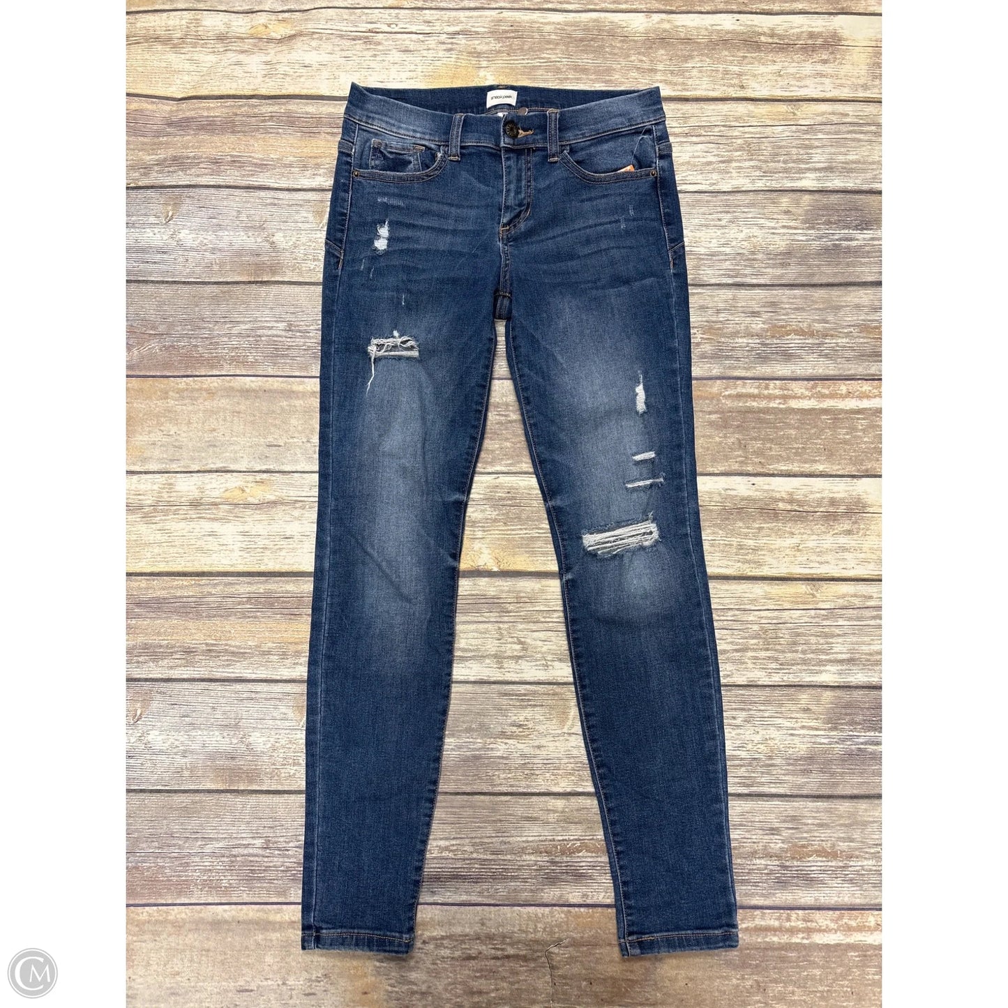 Jeans Skinny By Sneak Peek In Blue Denim, Size: 4