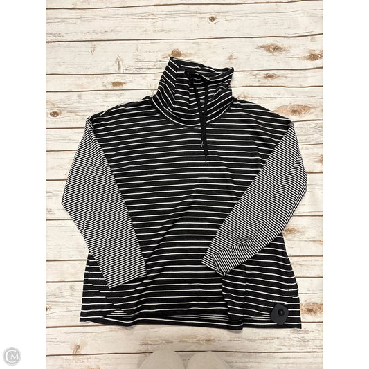 Top Long Sleeve By Liz Claiborne In Striped Pattern, Size: Xl