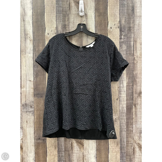 Top Short Sleeve By Market & Spruce In Black, Size: Xxl