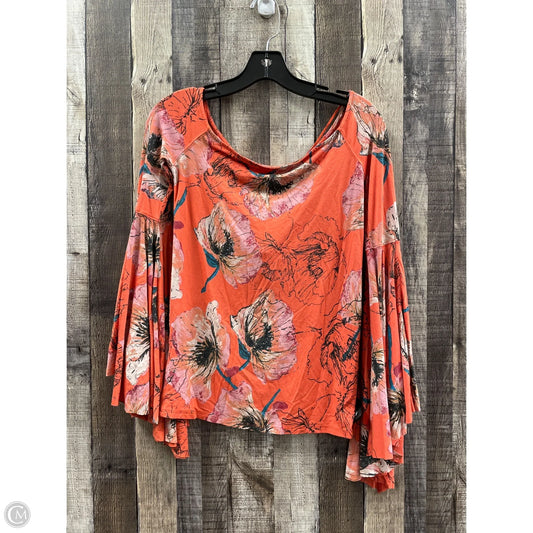 Top Long Sleeve By We The Free In Multi-colored, Size: S