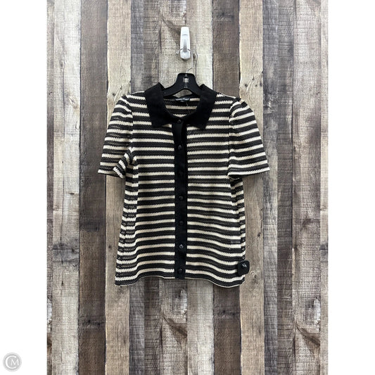 Top Short Sleeve By Modern Works In Multi-colored, Size: S