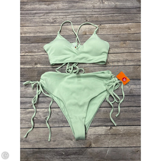 Swimsuit 2pc By Shein In Green, Size: Xl