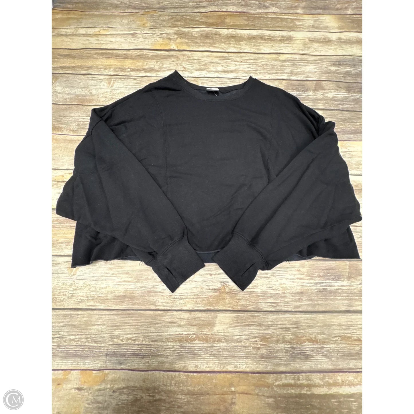 Sweatshirt Crewneck By Offline By Aerie In Black, Size: Xxl