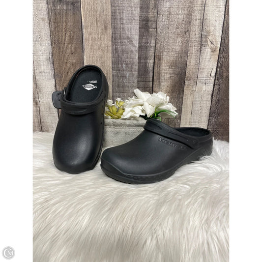 Shoes Flats By Merrell In Black, Size: 10