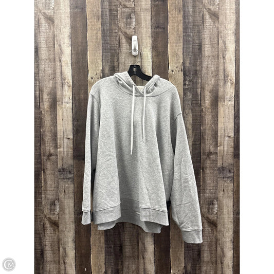 Athletic Sweatshirt Hoodie By Tek Gear In Grey, Size: 3x