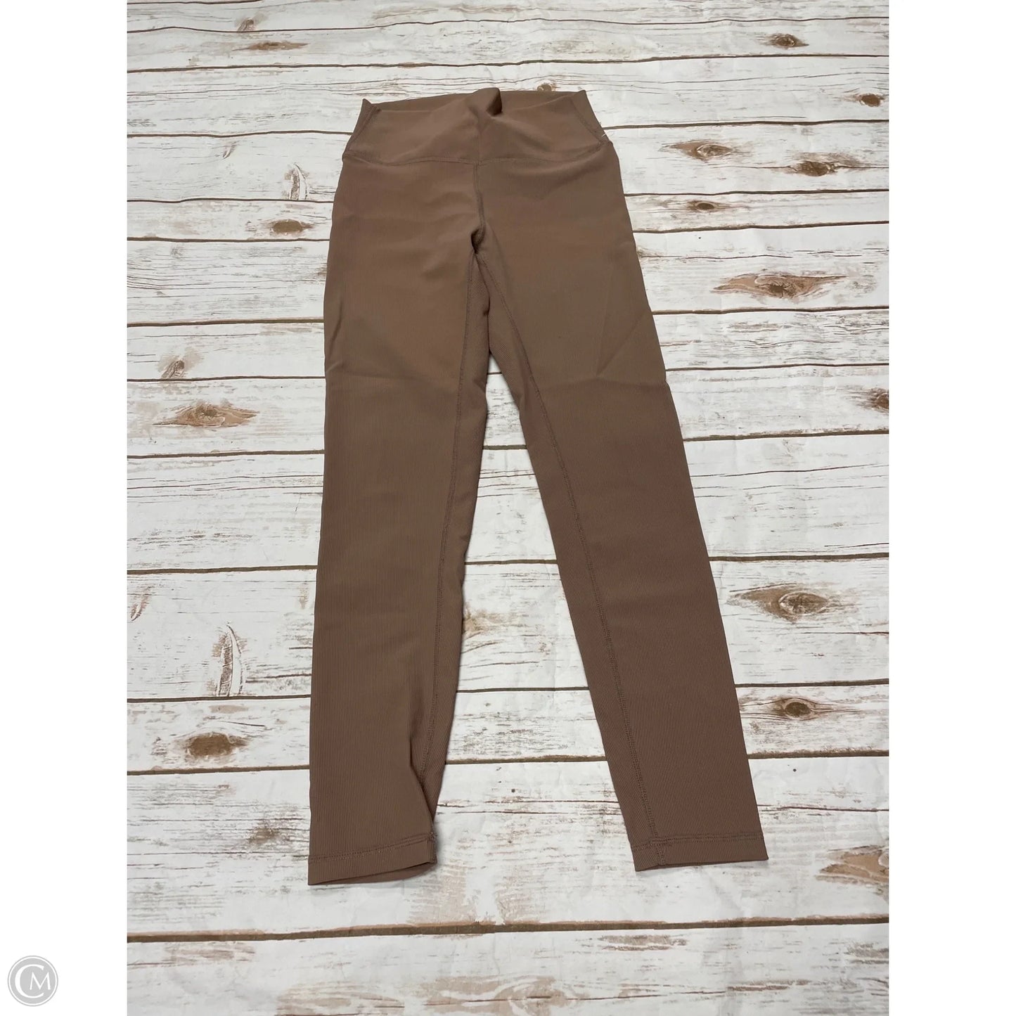 Athletic Leggings By Wilo In Tan, Size: S