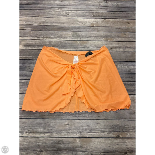 Swimwear Cover-up By No Boundaries In Orange, Size: Xl