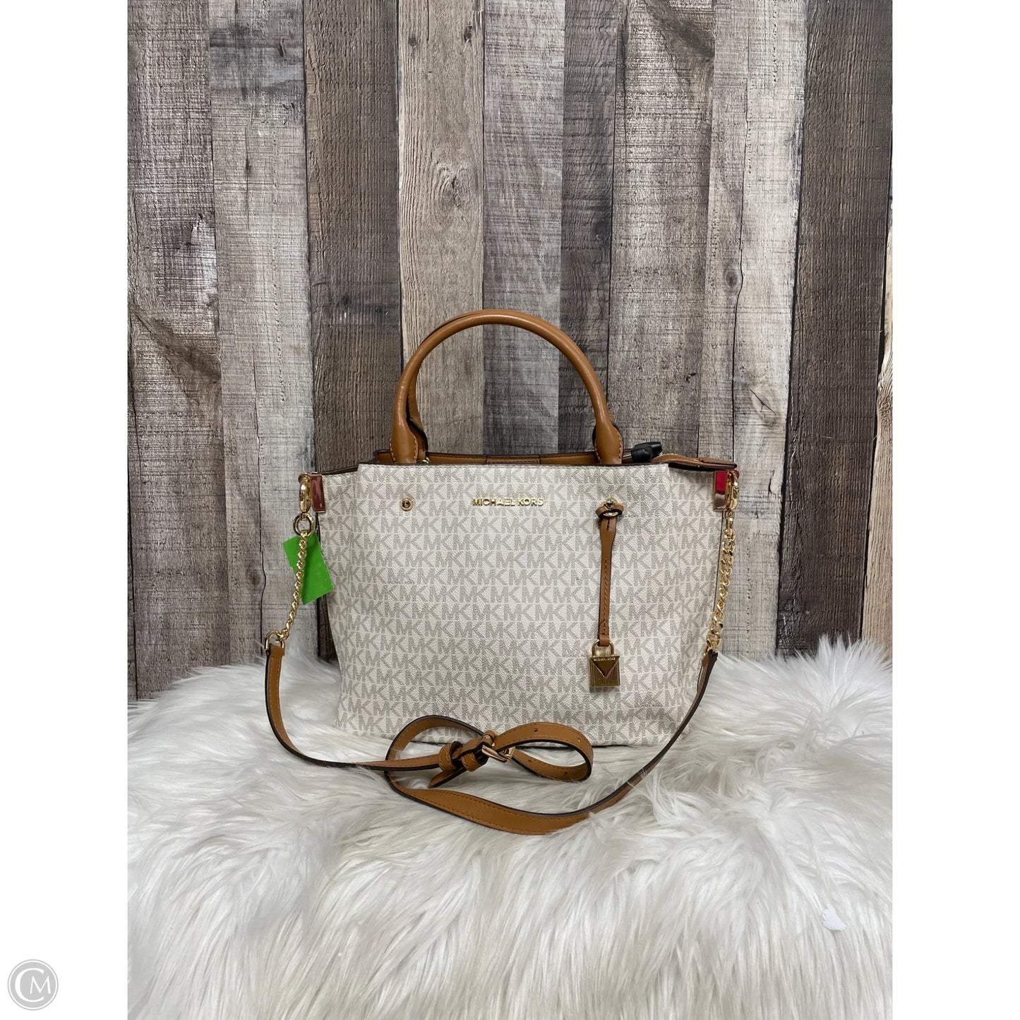 Crossbody Designer By Michael Kors, Size: Medium