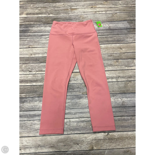 Athletic Leggings By 90 Degrees By Reflex In Mauve, Size: S
