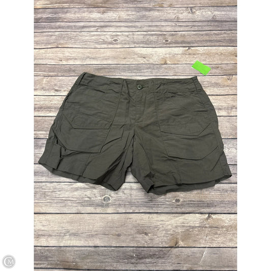 Athletic Shorts By Eddie Bauer In Green, Size: 4